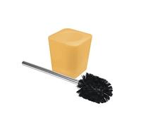 douceur d'intérieur, Brosse Wc (11.6 x 11.6 x 38.2 cm) Vitamine Ocre, Plastique Soft Touch