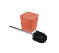 douceur d'intérieur, Brosse Wc (11.6 x 11.6 x 38.2 cm) Vitamine Terracotta, Plastique Soft Touch