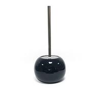 Douceur d'Intérieur, Brosse WC (Diamètre 15,8 x 37 cm) Bullea Indigo, Céramique Unie