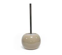 douceur d'intérieur, Brosse WC (Diamètre 15.8 x 37 cm) Bullea Taupe, Céramique