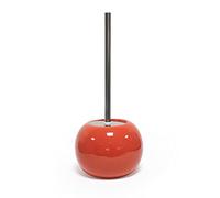 douceur d'intérieur, Brosse WC (Diamètre 15,8 x 37 cm) Bullea Terracotta, Céramique Unie