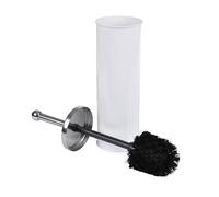 douceur d'intérieur, Brosse WC (Diamètre 9,5 x 37 cm) Metalia Blanc, Métal Uni