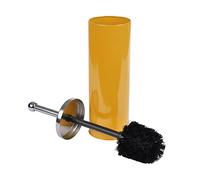 douceur d'intérieur, Brosse WC (Diamètre 9.5 x 37 cm) Métalia Ocre, Métal