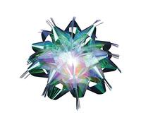 Douceur d'Intérieur CDaffaires ip20/4,5v-Noeud Satin fo-1l-fleur Blanc irisee-a piles-ø9cm