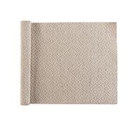 Douceur d'Intérieur, Chemin de Table (35 x 140 cm) Danity Naturel, Jute Uni et Polycoton