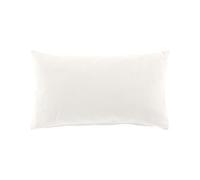 Douceur d'Intérieur, Coussin Déhoussable (30 x 50 cm) Twily Blanc, Coton/Polyester Recyclé