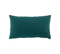 Douceur d'Intérieur, Coussin Déhoussable (30 x 50 cm) Twily Emeraude, Coton/Polyester Recyclé