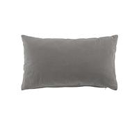 Douceur d'Intérieur, Coussin Déhoussable (30 x 50 cm) Twily Gris, Coton/Polyester Recyclé