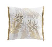 Douceur d'Intérieur - Coussin déhoussable Melisse 50 x 50 cm Coton/Polyester Imprimé Multicolore