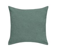 Douceur d'Intérieur, Coussin Déhoussable (60 x 60 cm) Nando Cedre, Effet Lin Tissé