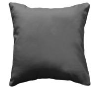 Douceur d'Intérieur Coussin Passepoil 60 x 60 CM Polyester UNI Essentiel Beton