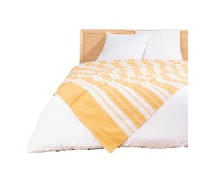 douceur d'intérieur, Couvre-Lit (180 x 220 cm) Abby Curry, Coton & Polyester Jacquard