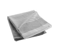 Douceur d'Intérieur – Couvre-lit tissé imprimé Adele – 180x220 cm – Coton/Polyester – Gris