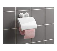 Douceur d'Intérieur, Dérouleur à Ventouse (15 x 3,5 x 15,5 cm) Blanc, Plastique Uni