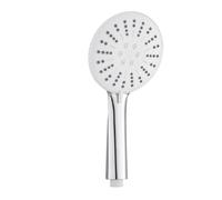 Douceur d'Intérieur, Douchette 3 Fonctions (h 24 x ø 12 cm) Hydro Chrome, Plastique