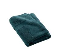 Douceur d'Intérieur Drap de Douche (70 x 130 cm) Elegance Bleu, 100% Coton Uni