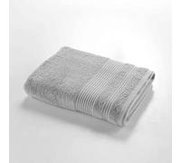 Douceur d'Intérieur, Drap de Douche (70 x 130 cm) Tendresse Gris Perle, Eponge Unie