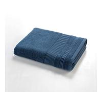 Douceur d'Intérieur, Drap de Douche (70 x 130 cm) Tendresse Saphir, Eponge Unie