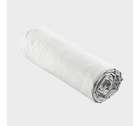douceur d'intérieur, Drap Housse (140 x 190 cm) Percaline Blanc, Percale de Coton