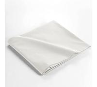Douceur d'Intérieur Drap plat Biolina 240 x 300 cm 2 personnes 100% coton bio Blanc