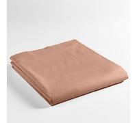 Douceur d'Intérieur, Drap Plat 2 Personnes (240 x 300 cm) Lina Blush, 100% Coton