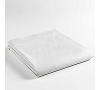 Douceur d'Intérieur Drap plat Lina 240 x 300 cm 100% coton Blanc