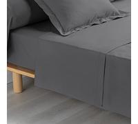 Douceur d'Intérieur – Tapis de bain Vitamine Sdb – 50 x 120 cm – Microfibre unie taupe