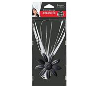 Douceur d'Intérieur, Embrasse Aimantée (L 30 x Diamètre 8 Cm) Margery Noir/Argent, Métal Patine