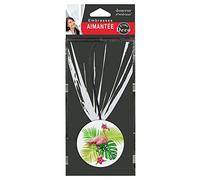 Douceur d'Intérieur, Embrasse Aimantée (l 43 x (0) 6 cm) Flamingotic Vert, MDF Imprimé