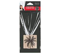 Douceur d'Intérieur, Embrasse Aimantée (l 43 x 6 x 6 cm) Cycas Noir, MDF Imprimé