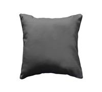 Douceur d'Intérieur Coussin Passepoil 40 x 40 CM Polyester UNI Essentiel Beton