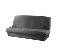Douceur d'Intérieur Housse de clic-clac mat. Essentiel polye. uni 120 à 140 cm - 185 à 200 cm Beton