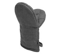 Douceur d'Intérieur, Gant-Pince (24,5 x 14,5 cm) Gourmet Anthracite, Coton & Polyester Uni