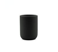 Douceur d'Intérieur Gobelet Ceralia Céramique Soft Touch Ø 7,5 x 10,5 cm Noir