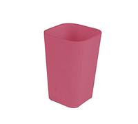 douceur d'intérieur, Gobelet (7.3 x 7.3 x 11 cm) Vitamine Framboise, Plastique Soft Touch