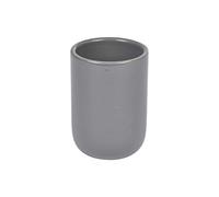 Douceur d'Intérieur, Gobelet (Diamètre 8 x 10 cm) Ceramico Anthracite, Céramique Unie