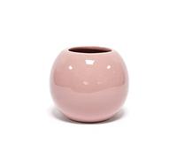 Douceur d'Intérieur, Gobelet (Diamètre 9,2 x 9 cm) Bullea Rose Poudre, Céramique Unie