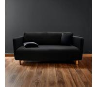 Housse de canapé - Douceur d'Intérieur - MILA - Polyester - Noir