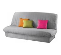 DOUCEUR D'INTERIEUR Housse de clic-clac matelassée ESSENTIEL - Gris clair