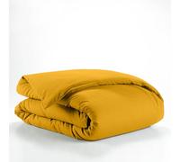 Douceur d'Intérieur Housse de couette Lina 100% coton 140 x 200 cm Jaune