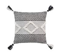 Douceur d'Intérieur, Housse de Coussin (40 x 40 cm) Sally, Coton Tufté