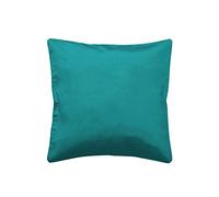 Douceur d'Intérieur, Housse de Coussin (40 x 40 cm) Shana Bleu, Shantung