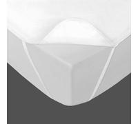 Douceur d'Intérieur, Lot de 2 Alèses Imperméables Jetables à Elastique (140 x 190 cm) Jessy Blanc