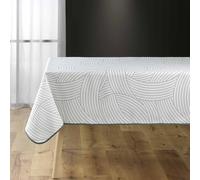 Douceur d'Intérieur Nappe carrée Linea Polyester imprimé 150 x 150 cm