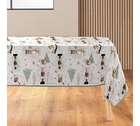 Douceur d'Intérieur Nappe Rectangle (150 x 300 cm) Léopold, Polyester Imprimé