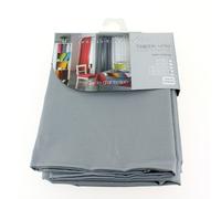 Douceur d'Intérieur – Nappe rectangle Essentiel – 140 x 200 cm – Polyester uni – Gris