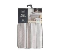 Douceur d'Intérieur Nappe rectangulaire Melina 140 x 240 cm Coton & Polyester recyclé GRS Naturel
