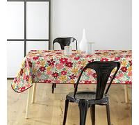 Douceur d'Intérieur Nappe rectangulaire Milly 140 x 240 cm PVC imprimé Multicolore