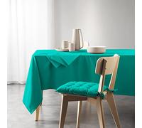 Douceur d'Intérieur Nappe Rectangulaire Mistral 140 x 240 cm Émeraude