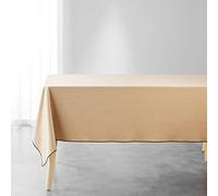 Douceur d'Intérieur Nappe en coton Mistraline 140 x 240 cm Beige